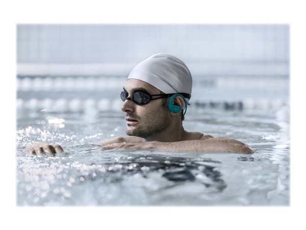 Sony Walkman NW-WS413 - Päänauhallinen digitaalinen soitin - 4 GB - sininen
