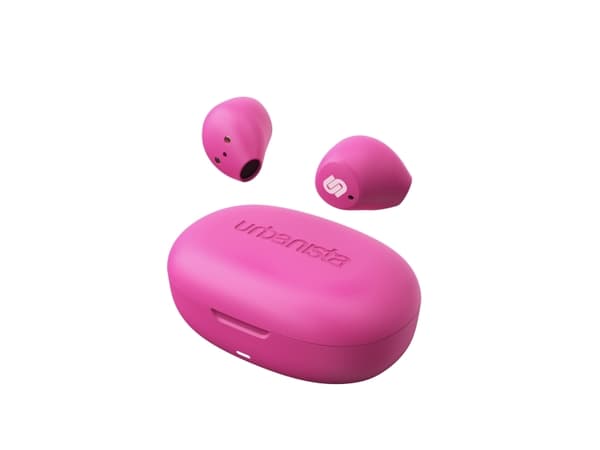 Urbanista Lisbon, True Wireless Stereo (TWS), Samtaler/musikk, 20 - 20000 Hz, Hodesett, Rosa