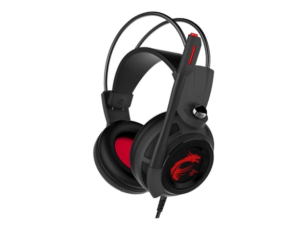 MSI DS502 - Headset - fullstorlek - kabelansluten - USB