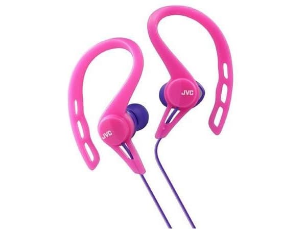 JVC HA-ECX20 - Hörlurar - inuti örat - montering över örat - kabelansluten - 3,5 mm kontakt