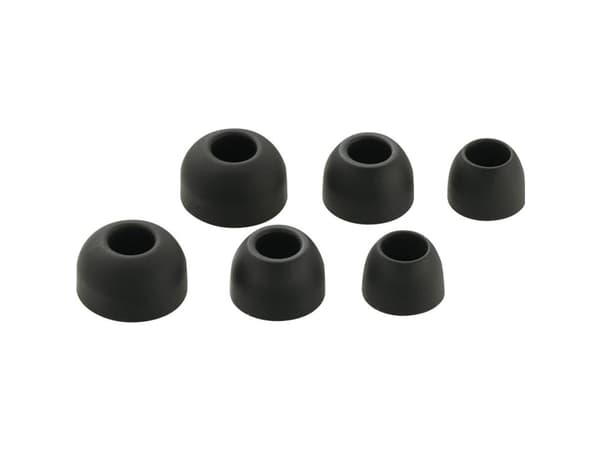 Renkforce In-ear Hovedtelefon ørepuder 3 Paar Sort