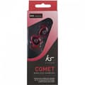 Miniatyrbillede 9 af 10: KitSound Hörlur Comet In-Ear True Wireless Röd