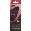 Miniatyrbillede 10 af 10: KitSound Hörlur Comet In-Ear True Wireless Röd