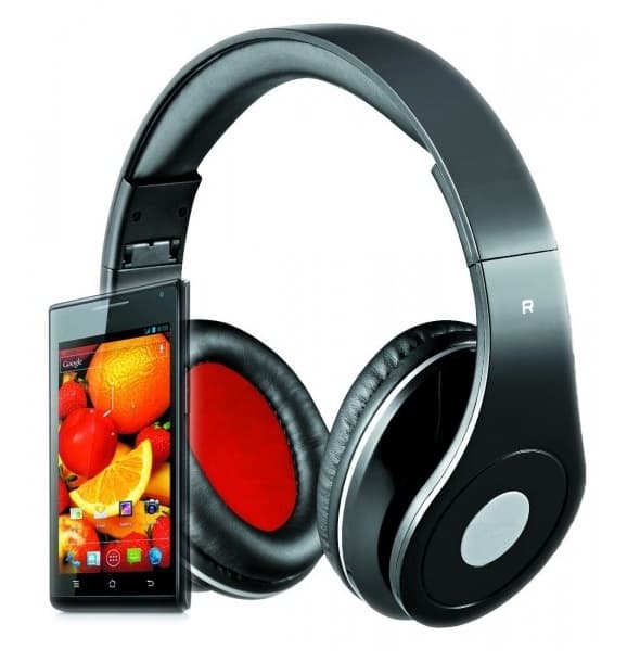 Rebeltec-hodesett AUDIOFEEL2, svart