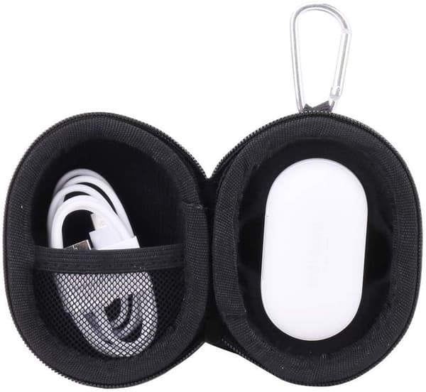 Kotelo Samsung Galaxy Buds -kuulokkeille, Musta