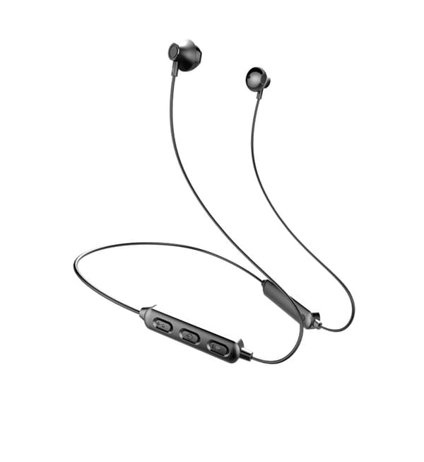 Langattomat Bluetooth-urheilukuulokkeet, musta