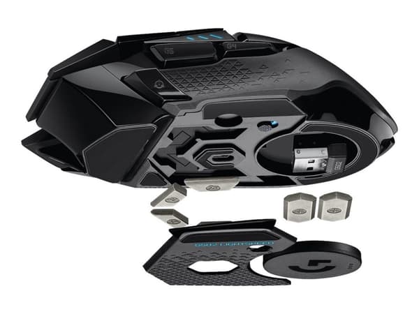 Logitech Gaming Mouse G502 LIGHTSPEED - optisk - 11 knappar - trådlös