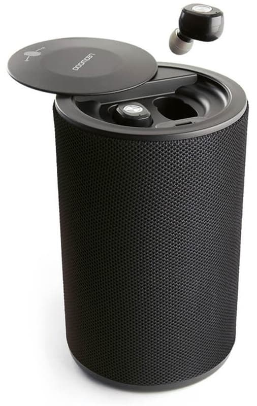 LEDWOOD Högtalare och Hörlur T9 2in1 Högtalare och TWS Svart