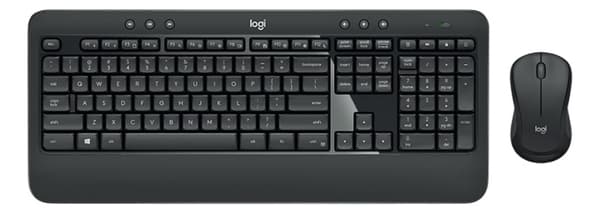 Logitech MK540 avansert trådløs kombinasjon Sort, Hvit