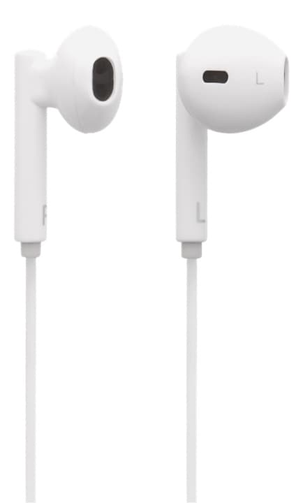 Streetz in-ear Lightning-hodesett, MFi, volumkontroll, fjernkontroll, hvit