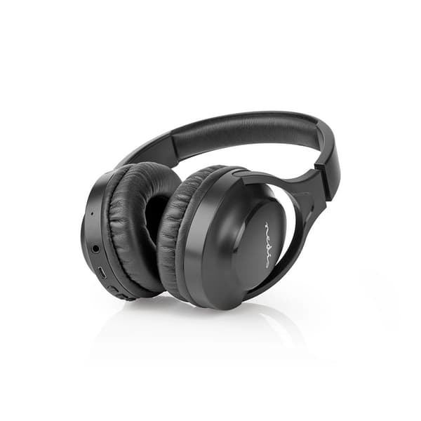 Nedis Trådlösa Over-Ear hörlurar | Maximal batteritid: 20 timmar | Inbygd mikrofon | Tryck på Kontroll | Stöd för röststyrning | Volymkontroll | Resvä