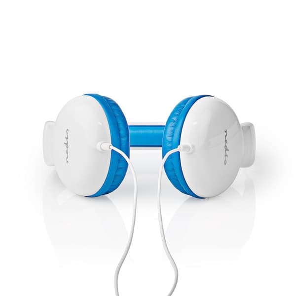 Nedis On-Ear Trådbundna Hörlurar | 3.5 mm | Kabellängd: 1.20 m | 82 dB | Blå