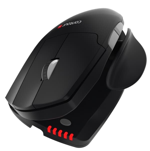 Contour Design Unimouse Wireless datamus høyre hånd RF trådløs 2800 DPI