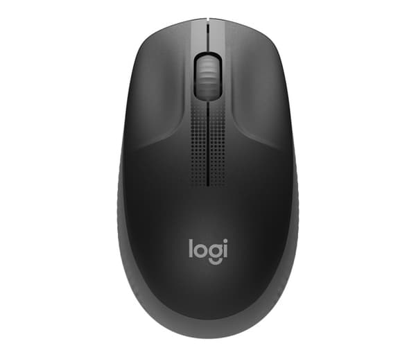 Logitech M190 datamus Ambidextrous RF trådløs optisk 1000 DPI Kull