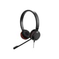 Miniatyrbilde 1 av 2: Jabra Evolve 30 II Hodesett Hodebøyle 3,5 mm jack Svart