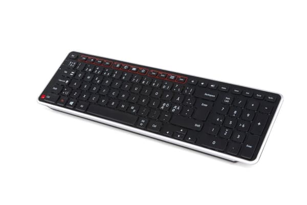 Contour Design Balance tangentbord RF Trådlös QWERTY Nordiska språk Svart