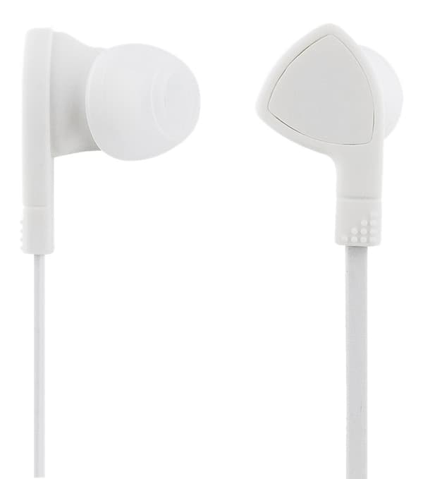 Streetz In-ear-hodetelefoner med mikrofon, media/svar-knapp, 3,5 mm, flokerfri