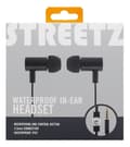 Pikkukuva 5 / 6: STREETZ vesitiivis kuulokemikrof., in-ear, ohjauspainike, 3,5mm, musta
