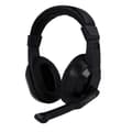 Pikkukuva 1 / 5: Maxlife Home Office langalliset kuulokkeet mikrofonilla MXHH-01 1,5 m musta
