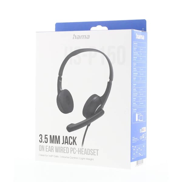 Hama Headset PC Office Stereo On-Ear HS-P150 V2 Svart