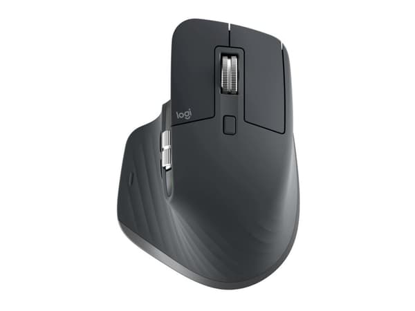 Logitech MX Master 3S - Hiiri - Langaton - Bluetooth, 2,4 GHz, grafiitti