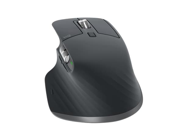 Logitech MX Master 3S - Hiiri - Langaton - Bluetooth, 2,4 GHz, grafiitti