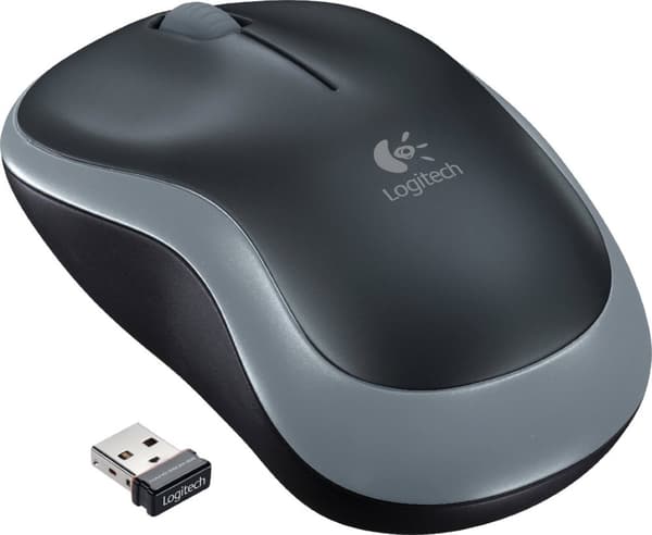 Logitech M185 wireless,2 painiketta+rulla, nano-vastaanotin, USB, harm