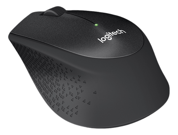 Logitech M330 Lydløs trådløs mus, svart