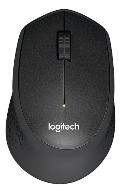 Logitech M330 Lydløs trådløs mus, svart