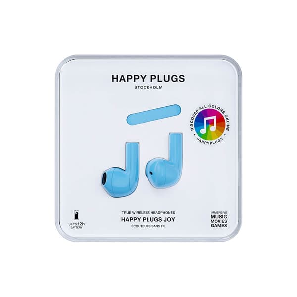 Happy Plugs Hörlur Joy In-Ear TWS Blå