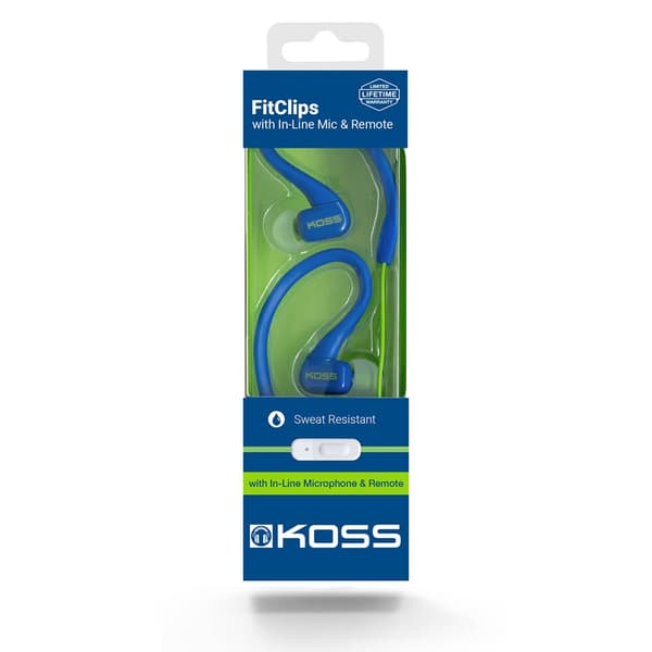 Koss Hovedtelefon In-Ear KSC32i Blå Mic