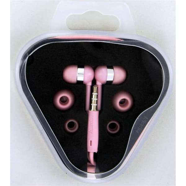 Hama Hörlur Vivo In-Ear Mic Rosa