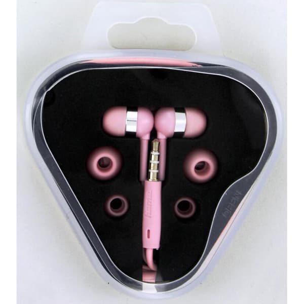 Hama Hörlur Vivo In-Ear Mic Rosa