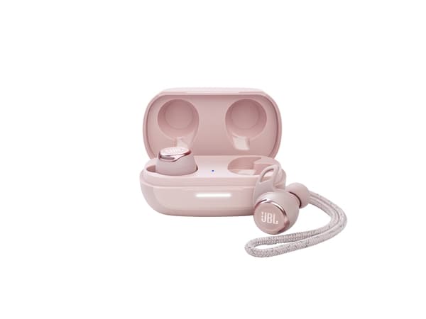 JBL Reflect Flow Pro - True wireless-hörlurar med mikrofon - inuti örat - Bluetooth - aktiv brusradering - rosa