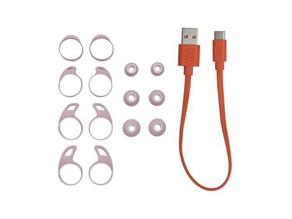 JBL Reflect Flow Pro - True wireless-hörlurar med mikrofon - inuti örat - Bluetooth - aktiv brusradering - rosa