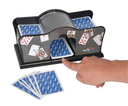 Noris 606154621, Kortstokkemaskin, Sort, 1 stykker