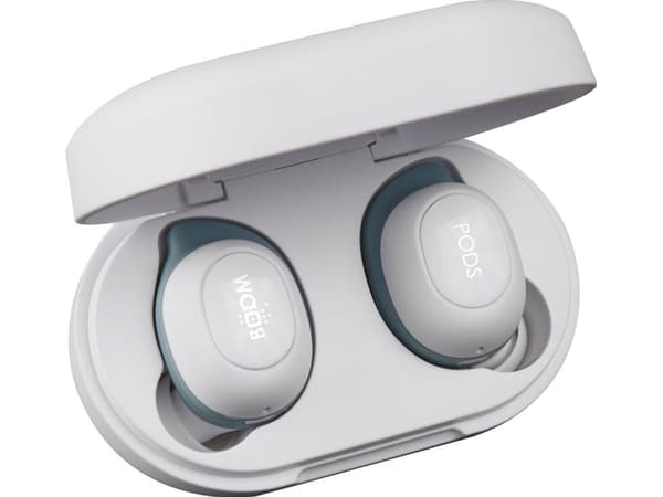 Boompods Boombuds GS, Trådløs, Hodesett, Hvit