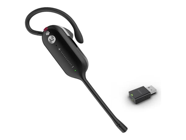 Yealink WH63 Portable - Hodesett - i øret - konvertibel - DECT - trådløs - USB-A via DECT adapter - UC-sertifisert
