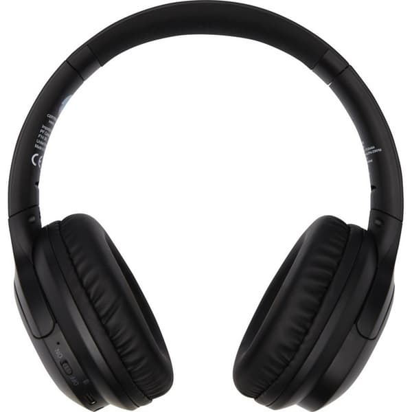 Loop Trådløse hovedtelefoner i genbrugsplast Solid Black One Size