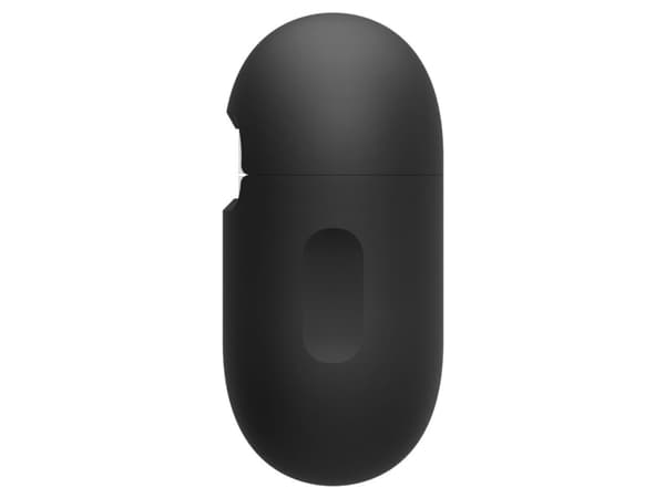 Spigen Silicone Fit, Ask, Silikon, Svart
