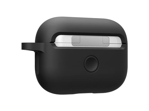 Spigen Silicone Fit, Ask, Silikon, Svart