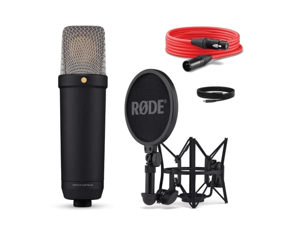 RØDE NT1 - 5. generasjon - mikrofon - USB, 3-stifts XLR - svart