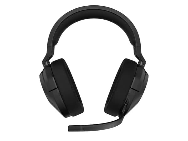 CORSAIR Gaming HS55 WIRELESS - Headset - fullstorlek - Bluetooth/radiofrekvens 2,4 GHz - trådlös - kol