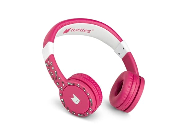 tonies 10002549, Koblet med ledninger (ikke trådløs), Musikk/hver dag, 20 - 20000 Hz, 105 g, Hodetelefoner, Rosa