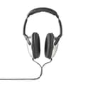 Miniatyrbild 1 av 7: Nedis HPWD1201BK Over-Ear hörlurar med kabel 6,00 M Silver/Svart