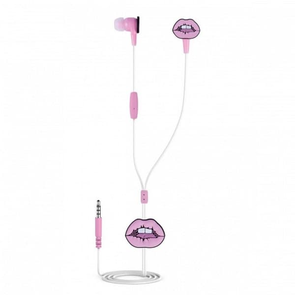 Kangaro K-58191005 Dresz In-Ear hörlurar Läppar Rosa
