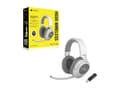 Miniatyrbilde 3 av 5: CORSAIR Gaming HS55 WIRELESS - Hodesett - full størrelse - 2,4 GHz - trådløs - hvit