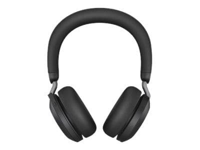 Jabra Office Trådade Hörlurar med Laddställ, Jabra Evolve2 75 Link380a Ms Stereo, Black