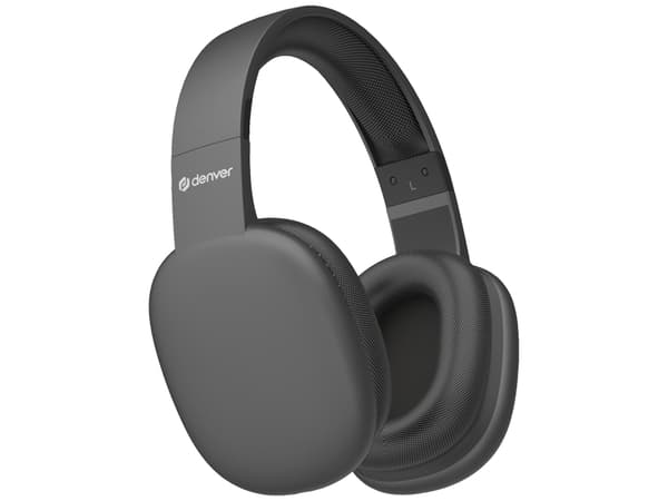 DENVER - Hodesett - full størrelse - Bluetooth - trådløs, kablet - 3,5 mm jakk