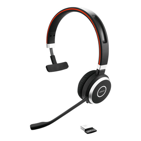 Jabra Office, Trådlös Hörlur, Evolve 65 SE Link380a UC Mono Stand